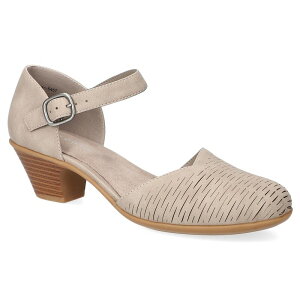 �C�[�W�[�X�g���[�g ���f�B�[�X �V���[�Y �T���_�� �q�[�� Easy Street Justina Women's Block Heel Sandals Gray �O���[