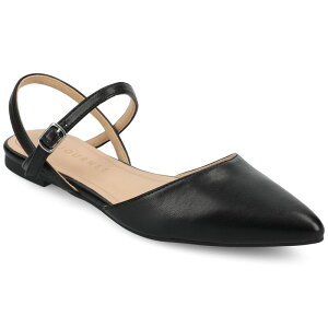 �W�����l �R���N�V���� ���f�B�[�X �V���[�Y �T���_�� Journee Collection Martine Women'superNatural Shades Tru Comfort Foam Dress Flats Black �u���b�N