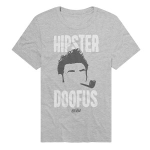 �A�j���L�����N�^�[ �����Y �g�b�v�X T�V���c �O���t�B�b�N Licensed Character Men'seinfeld Kramer Hipster Doofus Graphic Tee Athletic Heather �w�U�[