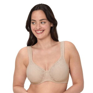 �o�� ���f�B�[�X �A���_�[�E�F�A �u���W���[ �~�j Bali's Coolest Smoothing Underwire Minimizer Bra DF4584 Almond