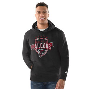�X�^�[�^�[ �����Y �g�b�v�X T�V���c ���B���e�[�W �p�[�J�[ Men'starter Black Atlanta Falcons Vintage Pullover Hoodie Fal Black �u���b�N