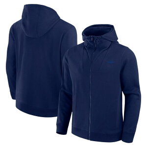 �t�@�i�e�B�N�X �����Y �g�b�v�X T�V���c �L���b�v �p�[�J�[ Men's Fanatics Navy Washington Capitals Elements Tonal Primary Tri-Blend Full-Zip Hoodie Cap Navy �l�C�r�[