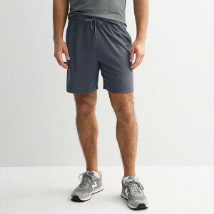 Tek Gear �����Y �{�g���X �n�[�t�p���c�E�V���[�c ���b�V�� �V���[�g�p���c Men's Tek Gear Meshorts Hawk Gray �O���[