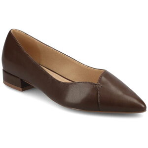 yz Wl RNV fB[X T_ V[Y Journee Collection Medium and Wide Width Carmin Women's Slip-On Low Block Heel Dress Flats Chocolate