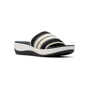 yz N[NX fB[X T_ V[Y Clarks Cloudsteppers Arla Hollis Women's Slide Sandals Black