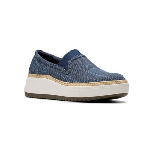 yz N[NX fB[X Xb|E[t@[ V[Y Clarks Zylah Sky Women's Slip-On Shoes Denim