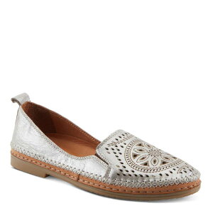 XvOXebv fB[X V[Y Xb|E[t@[ Spring Step Ingrid Women'slip-On Shoesilver Vo[