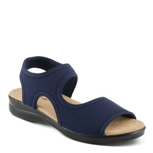 yz tNTX fB[X T_ V[Y Flexus by Spring Step Marya Women's Sandals Navy