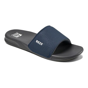 yz [t Y T_ V[Y REEF Cushion Dawn Men's Flip Flop Sandals Navy White