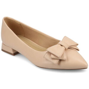 【送料無料】 ジュルネ コレクション レディース サンダル シューズ Journee Collection Tru Comfort Foam Ophelia Women's Flats Beige