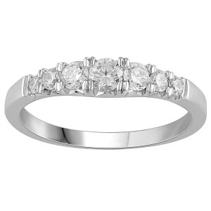 �A���u�����f�b�h ���f�B�[�X �A�N�Z�T���[ �����O Unbranded Platinum 1/2 Carat.W. Diamond Anniversary Band Platinum