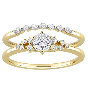 Xe O[X fB[X ANZT[ O Stella Grace 10k Gold 5/8 Carat.W. Diamond Bridal Ring Set 10k Gold S[h