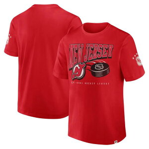 yz t@ieBNX Y TVc gbvX Men's Fanatics Red New Jersey Devils Decades Collection Made To Last T-Shirt Nhl Red