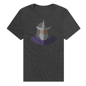 �A�j���L�����N�^�[ �����Y �g�b�v�X T�V���c �O���t�B�b�N Licensed Character Men's Teenage Mutant Ninja Turtleshredder Face Graphic Tee Charcoal �`���R�[��