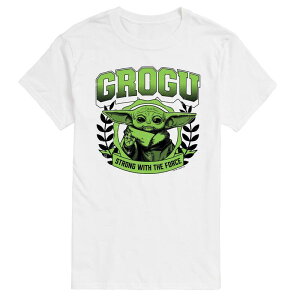 �X�^�[ �E�H�[�Y �����Y �g�b�v�X T�V���c �g�[�� �O���t�B�b�N Big & Tall Star Wars The Mandalorian Grogu Collegiate Graphic Tee White �z���C�g