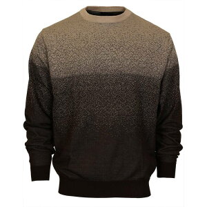yz WxeB Y jbgEZ[^[ AE^[ Gioberti Men's Jacquard Crew Neck Pullover Sweater Coffee