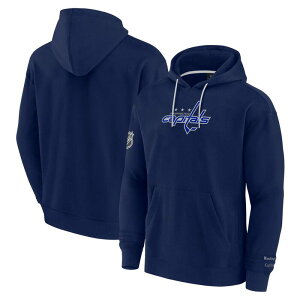 �t�@�i�e�B�N�X �����Y �g�b�v�X T�V���c �L���b�v �p�[�J�[ Men's Fanatics Navy Washington Capitals Elements Pace Pullover Hoodie Cap Navy �l�C�r�[