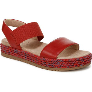 yz \EjgCU[ fB[X T_ V[Y SOUL Naturalizer Diana Women's Platform Sandals Red Clay
