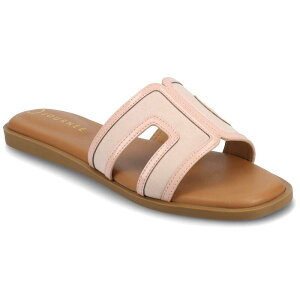 yz W[j[ fB[X T_ V[Y Journee Primah H Band Slip-On Women's Flat Sandals Pink