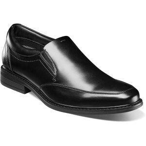 yz mubV Y Xb|E[t@[ V[Y Nunn Bush Jarvis Men's Moc Toe Slip-On Dress Shoes Black