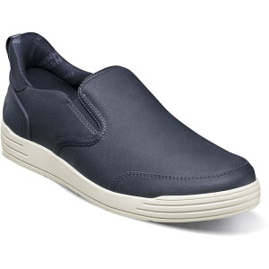 yz mubV Y Xj[J[ V[Y Nunn Bush KORE City Walk Men's Slip-On Shoes Navy Multi