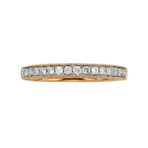 �A���u�����f�b�h ���f�B�[�X �A�N�Z�T���[ �����O Unbranded The Regal Collection 14k Gold 1/4-ct.W. IGL Certifiediamond Wedding Ring 14k Rose Gold �S�[���h