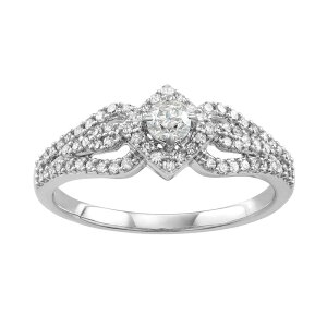 �A���u�����f�b�h ���f�B�[�X �A�N�Z�T���[ �����O Unbranded 14k White Gold 1/2 Carat.W. Diamond Engagement Ring 14k Whgold �z���C�g