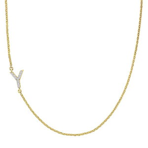 Xe O[X fB[X ANZT[ lbNXE`[J[Ey_ggbv Stella Grace 14k Goldiamond Accent Initial Necklace Y S[h