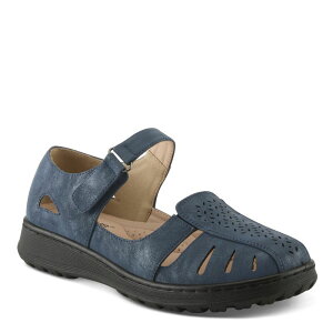 tNTX fB[X V[Y T_ Xj[J[ Flexus by Spring Step Flexus Otero Women's Mary Jane Sneakers Navy lCr[