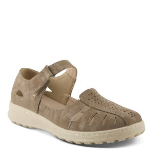 yz tNTX fB[X T_ V[Y Flexus Otero Women's Mary Jane Sneakers Taupe