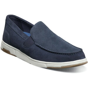 mubV Y V[Y Xb|E[t@[ XG[h Nunn Bush Luca Men'suede Moc Toe Venetian Slip-On Shoes Navy lCr[