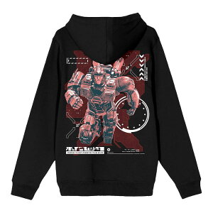 �A�j���L�����N�^�[ �����Y �g�b�v�X T�V���c �p�[�J�[ Licensed Character Men's Transformers One Optimus Prime Hoodie Black �u���b�N
