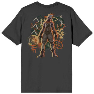 yz CZX LN^[ Y TVc gbvX Men's League of Legends Arcane Short Sleeve Graphic T-Shirt Black