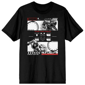 �A�j���L�����N�^�[ �����Y �g�b�v�X T�V���c �O���t�B�b�N Licensed Character Men's Transformers One More Than Short Sleeve Graphic T-Shirt Black �u���b�N