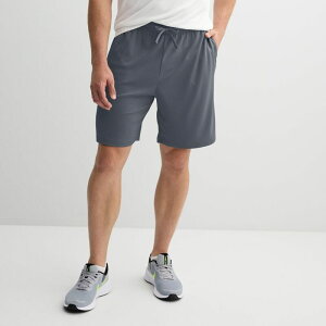 Tek Gear �����Y �{�g���X �n�[�t�p���c�E�V���[�c ���b�V�� �V���[�g�p���c Men's Tek Gear 9-in. Meshorts Hawk Gray �O���[