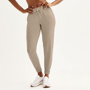 Tek Gear ���f�B�[�X �{�g���X �J�W���A���p���c �p�C�� �W���K�[�p���c Women's Tek Gear French Terry Joggers Kalari Khaki �J�[�L