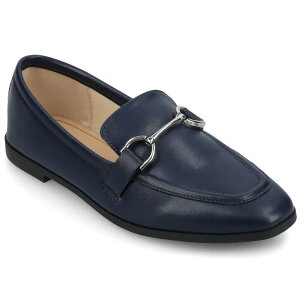 yz W[j[ fB[X Xb|E[t@[ V[Y Journee Tru Comfort Foam Mizza Women's Loafers Navy