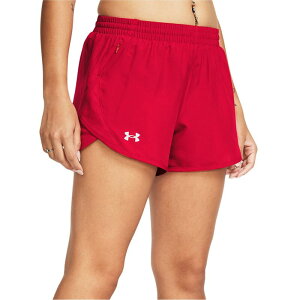 yz A_[A[}[ fB[X n[tpcEV[c {gX Women's Under Armour Fly-By Shorts Red