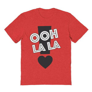 �A�j���L�����N�^�[ �����Y �g�b�v�X T�V���c �O���t�B�b�N Licensed Character Men's Betty Boop Ooh La Valentine's Day Graphic Tee Heathered �w�U�[