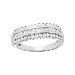 �A���u�����f�b�h ���f�B�[�X �A�N�Z�T���[ �����O Unbranded 3/4 Carat.W. Diamond 10k White Gold Ring White �z���C�g