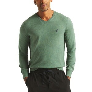 yz iEeBJ Y jbgEZ[^[ AE^[ Men's Nautica Navtech V-Neck Sweater Artic Heather