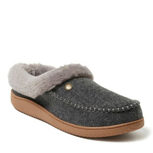 fBAtH[Y Y V[Y T_ Dearfoams Baro Men's Clog Slippers Dark Heather Gray O[