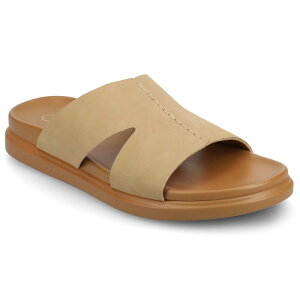 yz W[j[ fB[X T_ V[Y Journee Women's Misey Single Band Slip-On Sandals Sand