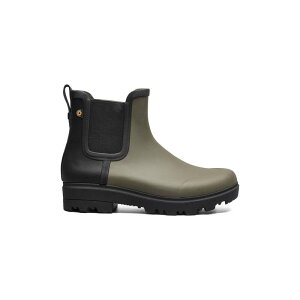 yz {OX fB[X u[cECu[c V[Y Bogs Holly Women's Chelsea Rain Boots Army Green