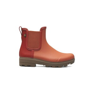 yz {OX fB[X u[cECu[c V[Y Bogs Holly Women's Chelsea Rain Boots Burnt Orange
