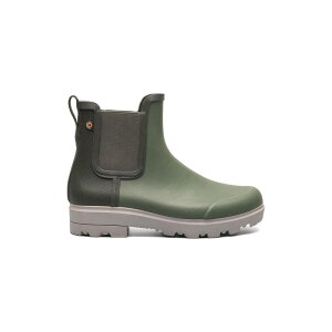 yz {OX fB[X u[cECu[c V[Y Bogs Holly Women's Chelsea Rain Boots Green Ash