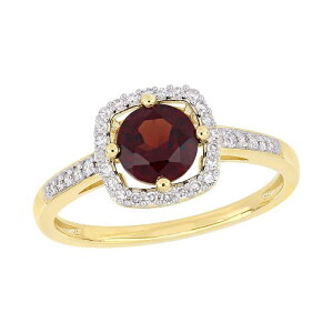 Xe O[X fB[X ANZT[ O Stella Grace 10K Gold Gemstone & Diamond Accent Ringarnet S[h