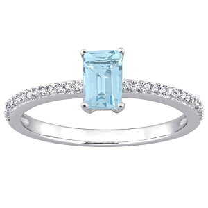 Xe O[X fB[X ANZT[ O Stella Grace 10k White Gold Blue Topaz & Diamond Accent Promise Ring 10k White Gold zCg