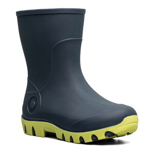 yz {OX fB[X u[cECu[c V[Y Bogs Essential Kids' Rain Boots Navy Multi