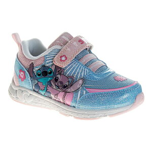【送料無料】 ディズニー レディース スニーカー シューズ Disney's Lilo & Stitch Angel Light-Up Toddler Girls' Sneakers Pink